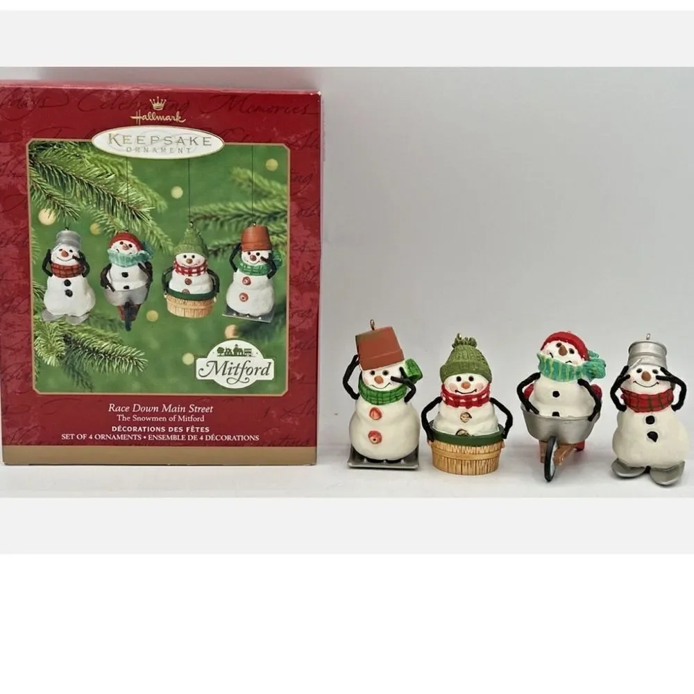 Hallmark Keepsake Ornament: 2000 Race Down Main Street